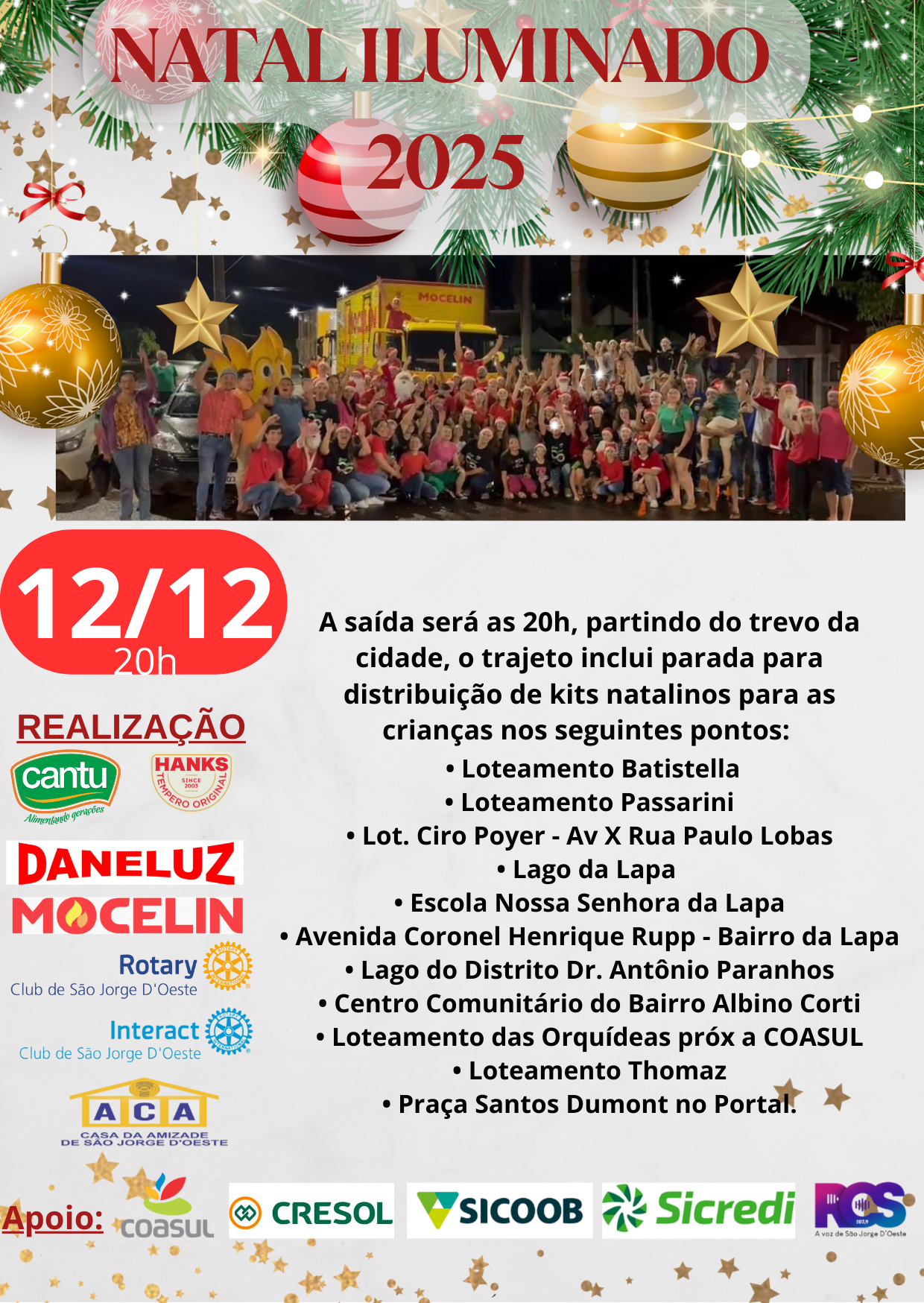 Natal Iluminado 2025.