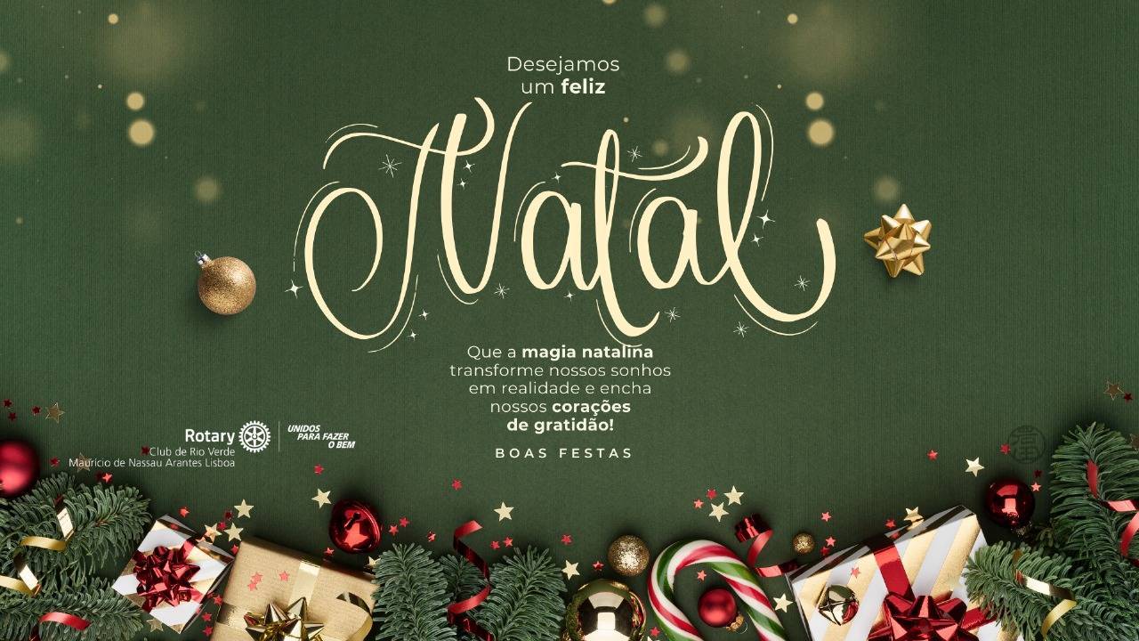 25 de dezembro — Feliz Natal