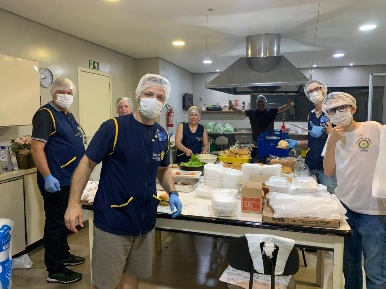 2ª Noite do Hambúrguer do Rotary Club de Toledo Pioneiro 