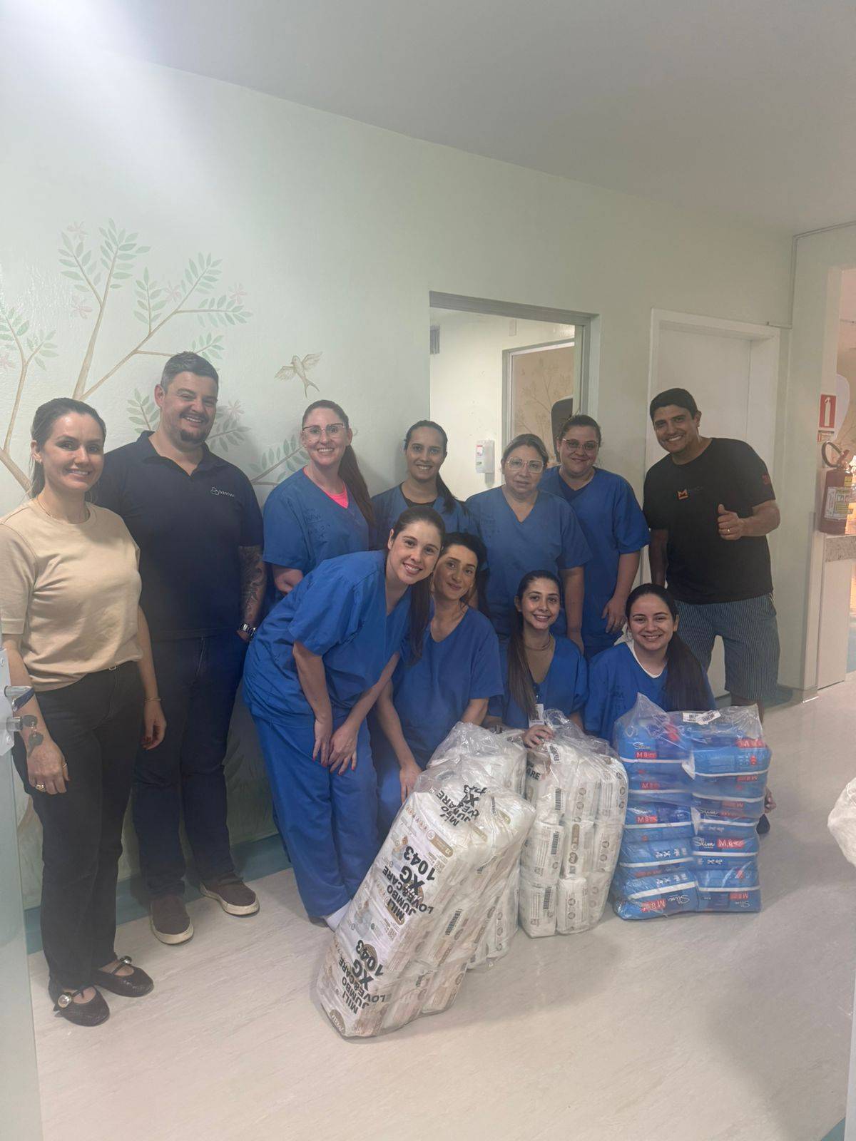 Doação de Fraldas e Kits de higiene ao Hospital Regional das Missões