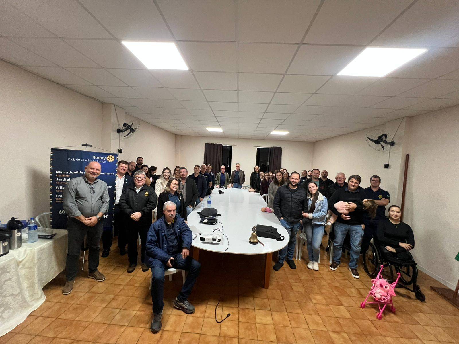 Rotary Club de Quedas do Iguaçu faz a primeira reunião para a fundação de novo clube satélite - Rotary Club Satélite Quedas do Iguaçu - Três Barras do Paraná