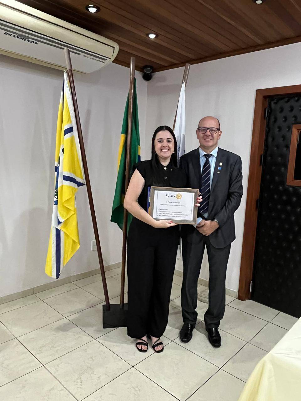 Posse da companheira KARINA PASSOS.