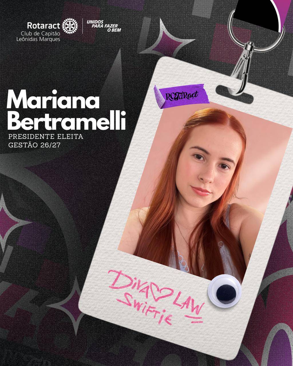 No domingo, dia 14, tivemos o resultado das eleições para a presidência da gestão 26/27.