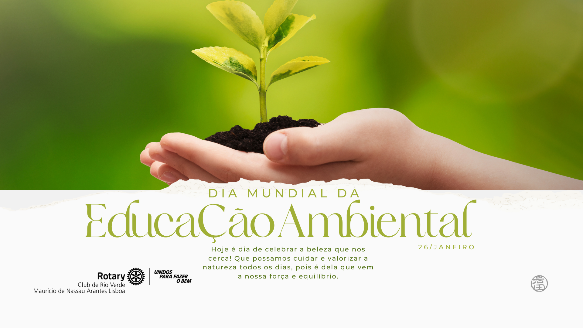 26 de janeiro – Dia Mundial da Educação Ambiental