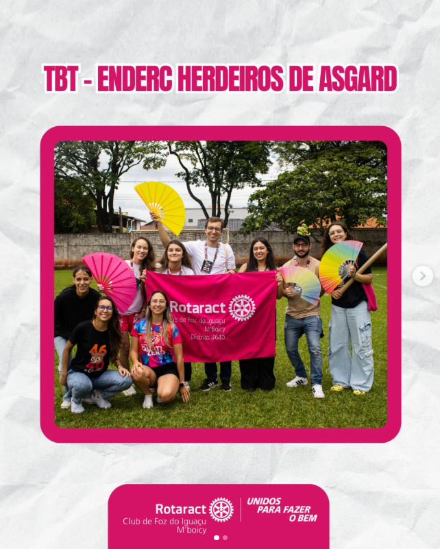 Nos dias 15, 16 e 17 de novembro, estivemos em Marechal para o ENDERC. 🏐✨ Foi uma oportunidade incrível de rever amigos do distrito, trocar experiências e celebrar o espírito esportivo que nos une. Sempre muito bom estar junto dessa galera! 🙌  Agradecemos especialmente à equipe organizadora e a todos que tornaram esse evento possível, em especial ao @rotaractmarechal , pela dedicação e realização deste evento. 💛