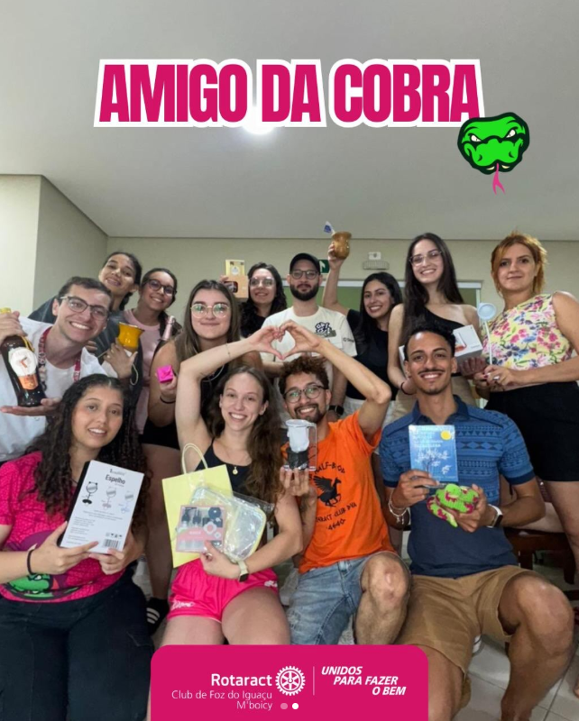 Encerramos o ano com uma confraternização cheia de bons momentos 🩷 Teve risadas, boas conversas e o nosso Amigo da Cobra 🐍😄 Foi um ano de muito aprendizado, parceria e companheirismo, que rendeu histórias e memórias que vamos levar com a gente. Gratidão a todos os companheiros que fizeram parte desse ano e ajudaram a tornar tudo isso possível ✨🤍
