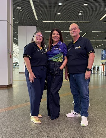 Embarque do Governador 2026-27 André Moura e Érika Kikushi