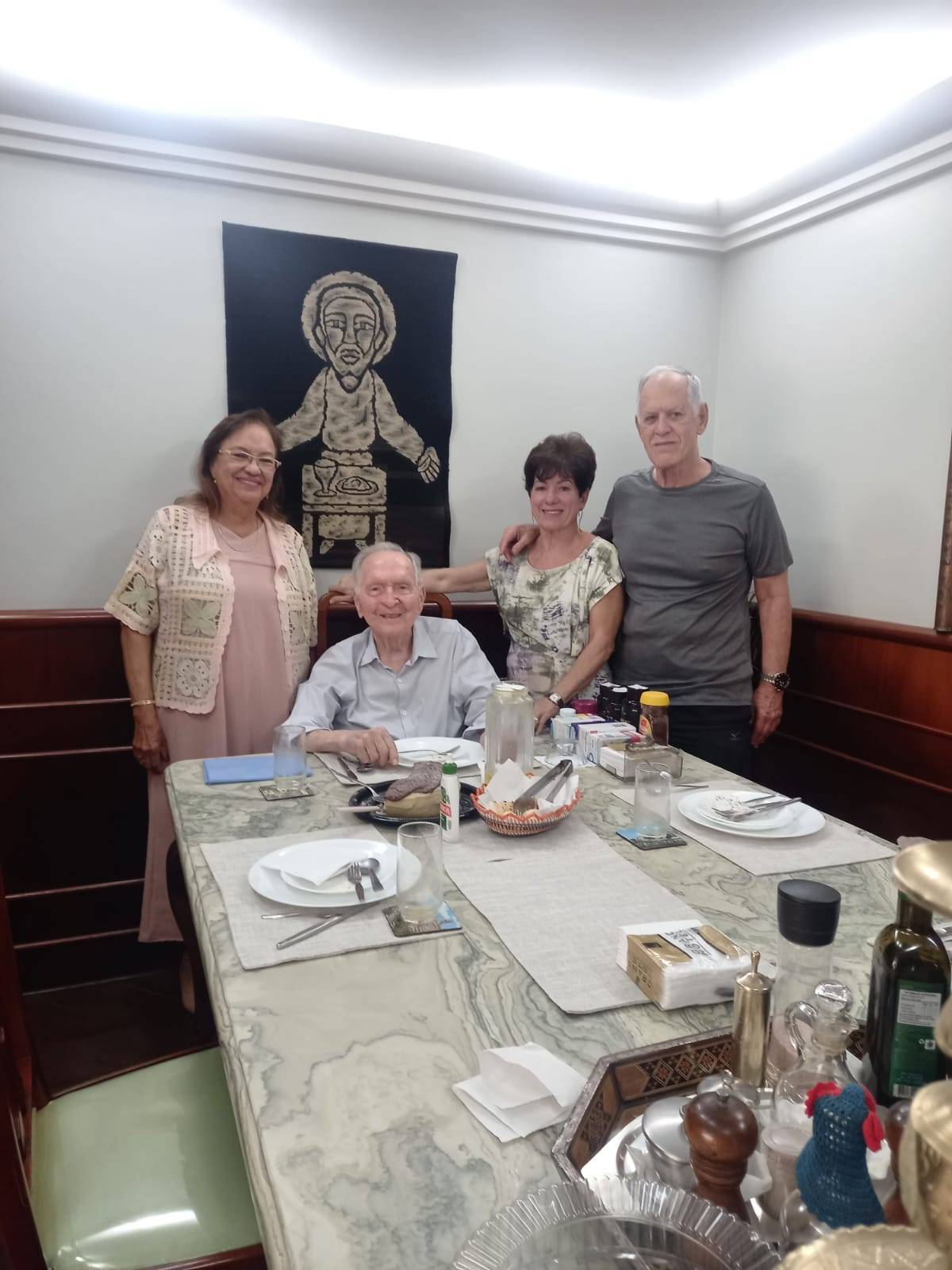 Companheirismo. RC de Brasília-Leste e Casa da Amizade do Brasília Leste. Visita ao associado Governador Riccardo Cioglia  22/12/2025