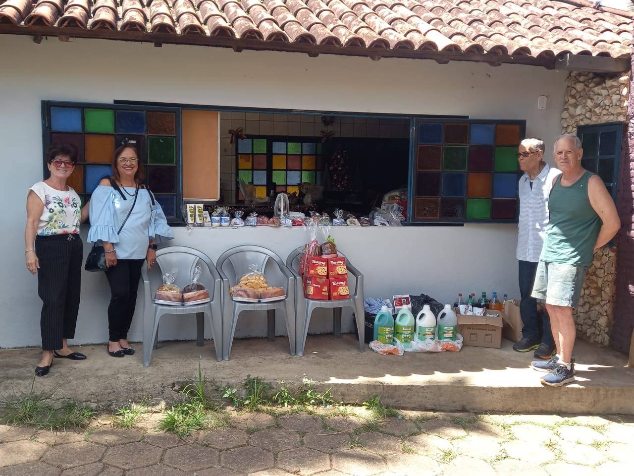 Ação Natalina. Lar Francisco de Assis (idosos)  26/12/2025