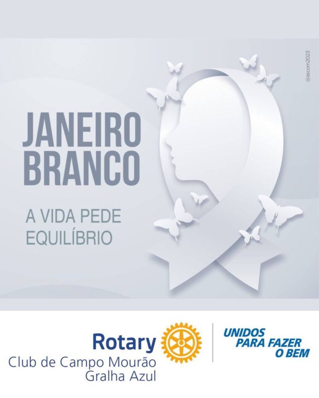 Imagem em referência ao Janeiro Branco