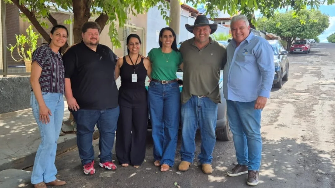 Governador Lelo Maset visita Palmeiras d’Oeste após catástrofe causada por granizo e destaca doação de R$ 132 mil da Fundação Rotária