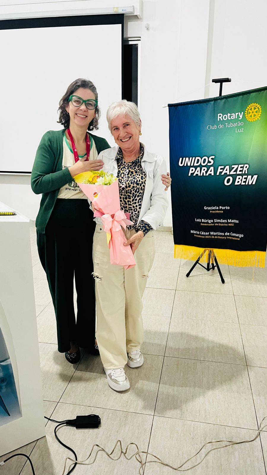 ROTARY CLUB DE TUBARÃO LUZ - PAUTA VOLUNTÁRIAS DA ONCOLOGIA