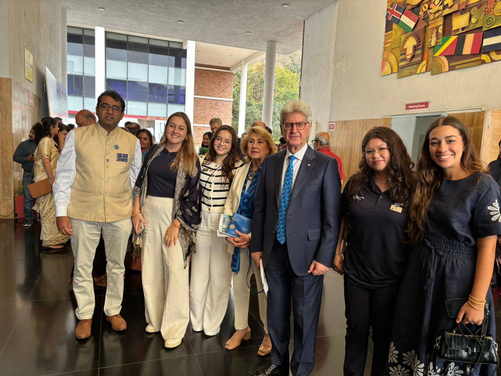 Intercambistas patrocinadas pelo Rotary Club de Itapeva 