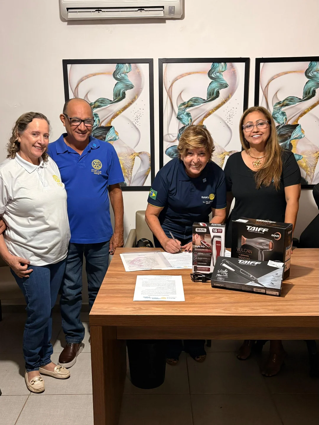 ROTARY CLUB SÃO JOSÉ DO RIO PRETO-NORTE REALIZA ENTREGA DE EQUIPAMENTOS COM RECURSOS DO SUBSÍDIO DISTRITAL 2025