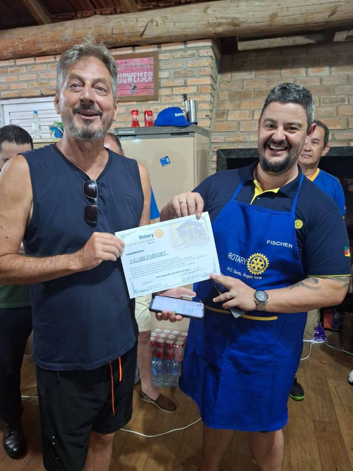 Reunião Domiciliar do companheiro anfitrião Parnoff