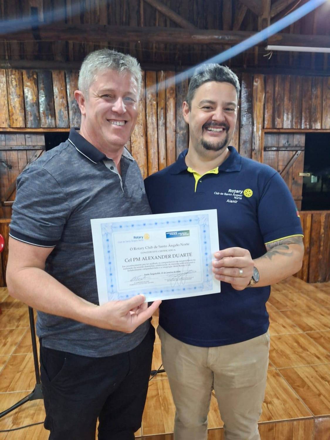 Reunião Domiciliar sede do CRPO Missões teve como anfitrião o Comandante Coronel Alexander Duarte