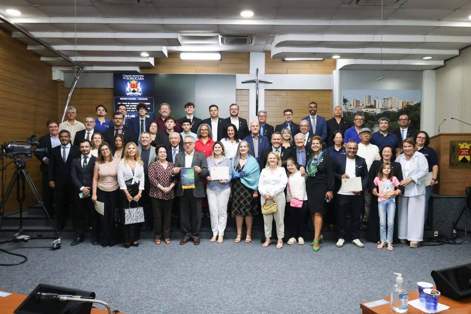 Solenidade de Comemoração dos 121 anos do Rotary Internacional