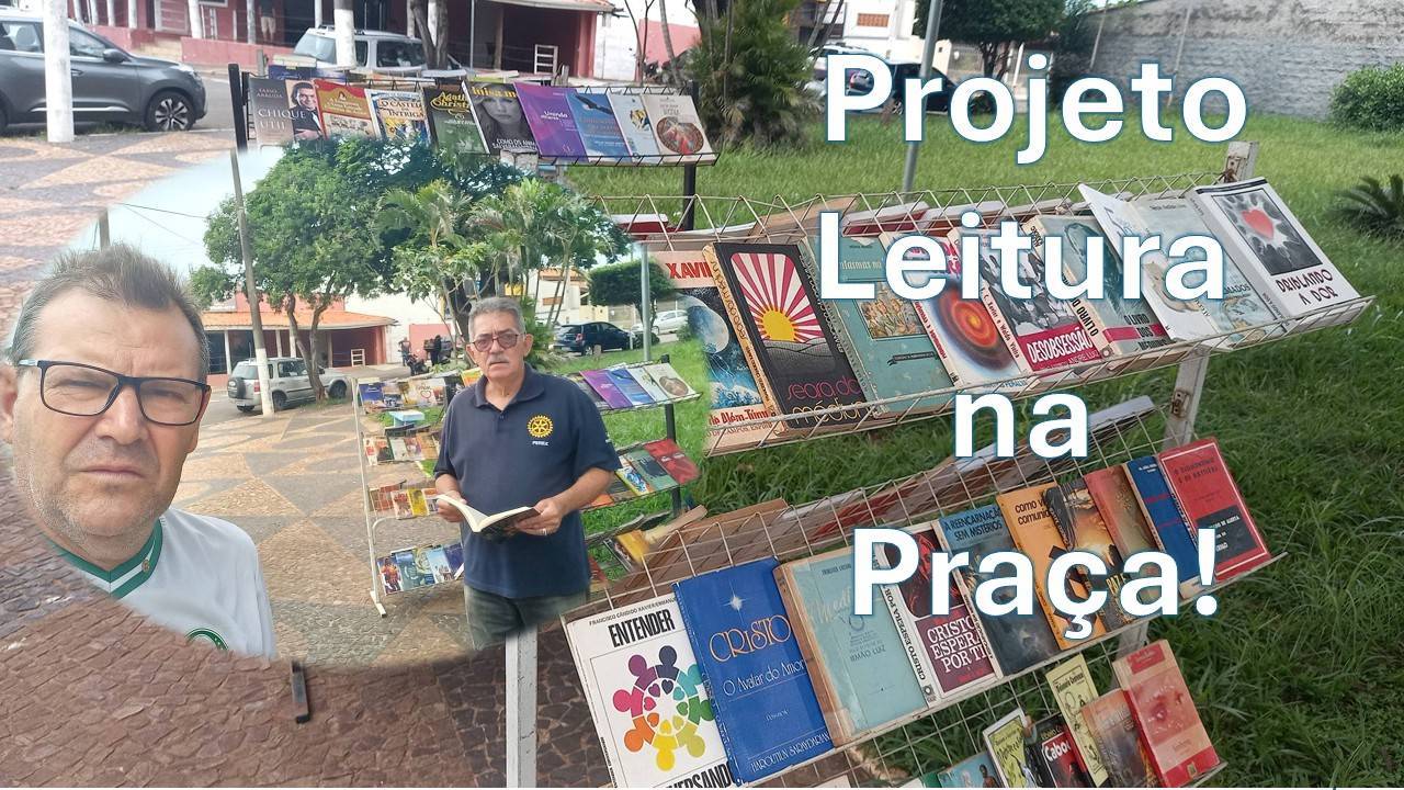 Projeto Leitura na Praça do Rotary Club de Nova Odessa