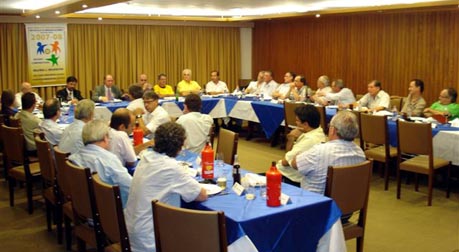 Grande dos companheiros e convidados