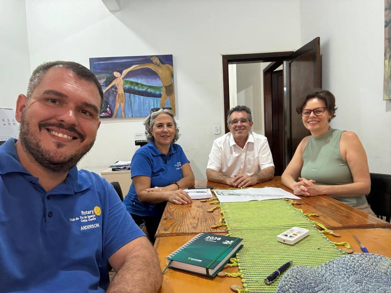 REUNIÃO DO RCFI COSTA OESTE E FUNDAÇÃO CULTURAL DE FOZ DO IGUAÇU 