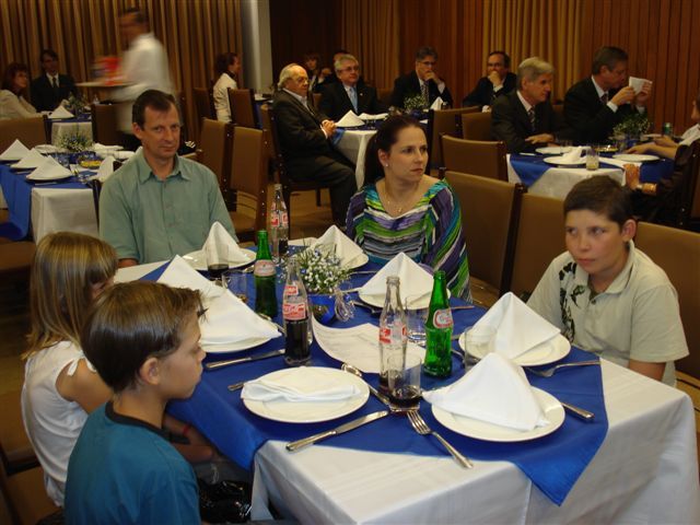 A FAMÍLIA DA HOMENAGEADA