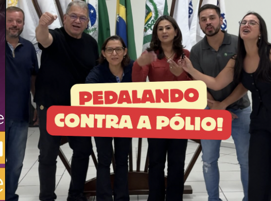 Juntos por um mundo livre da pólio!  Os seis clubes de Rotary de Campo Mourão se uniram em um só propósito: convidar você para participar do Pedalando Contra a Pólio!  Participam deste movimento: 🔹 Rotary Club de Campo Mourão Gralha Azul – presidente Tiago Luqueta 🔹 Rotary Club de Campo Mourão Raio de Luz – presidente Iraci 🔹 Rotary Club de Campo Mourão Fomento – representado por Magda, em nome do presidente Gilberto 🔹 Rotary Club de Campo Mourão – representando o presidente Eduardo 🔹 Rotary Club de Campo Mourão Lago Azul – presidente Juliana de Lima 🔹 Rotary Club de Campo Mourão Verdes Campos – presidente Carlos Magalhães Almeida 🔹 Governadora Assistente Ana Ugarelli, representando o Distrito