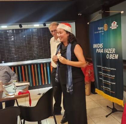 Confraternização reuniu Rotary Club de Uberlândia Sul e Casa da Amizade em um encontro de gratidão, união e esperança.