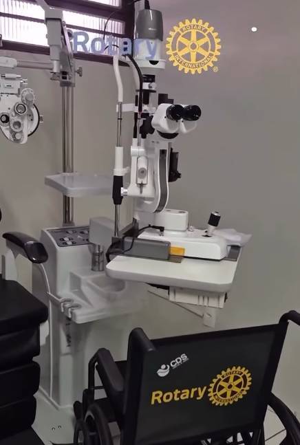 Estrutura é resultado de um Subsídio Global da Fundação Rotária e reforça o compromisso do Rotary com saúde, inclusão e impacto social.