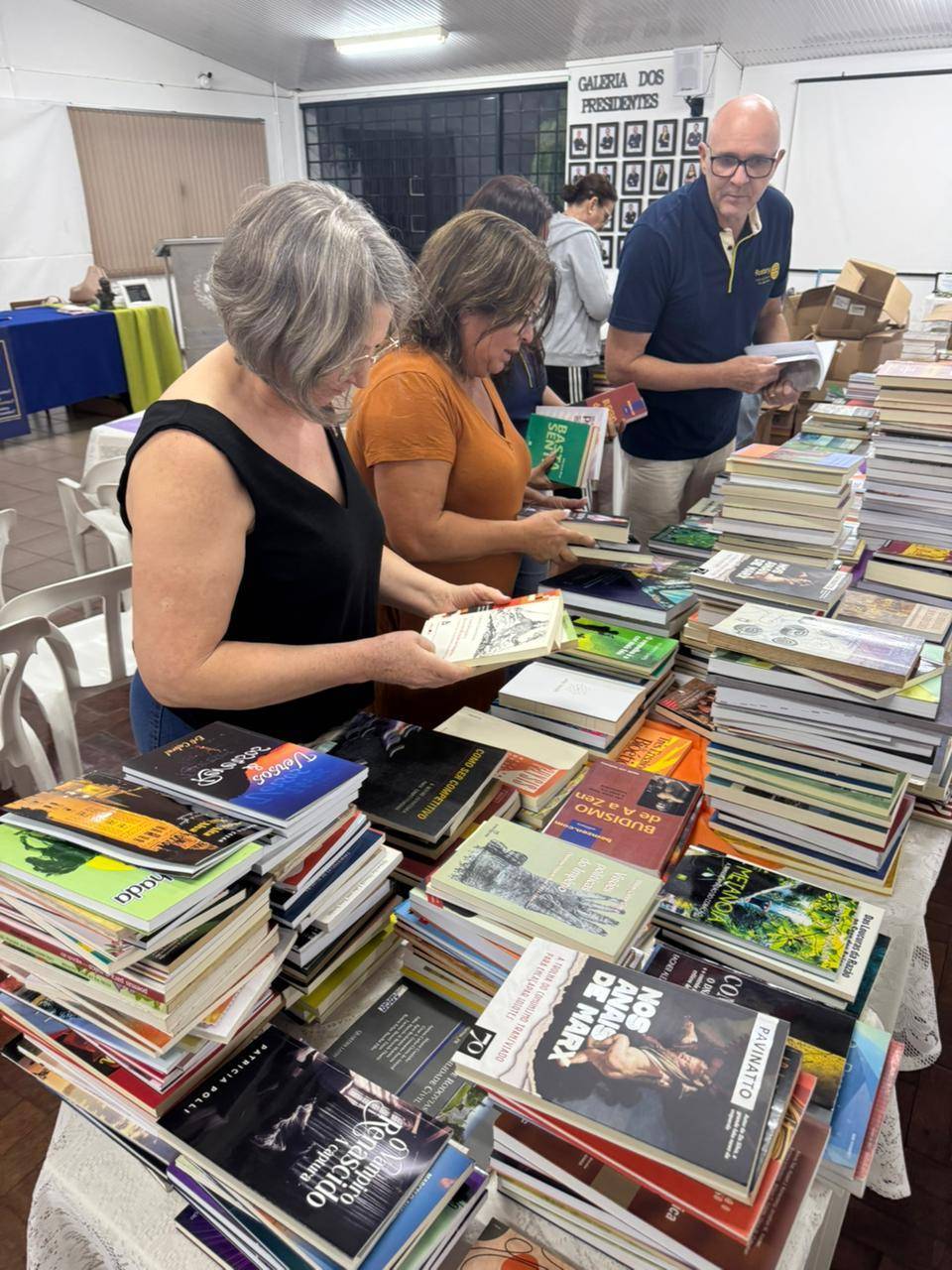 Separação das doações