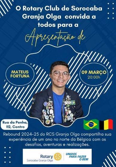 Intercambio de jovens no Clube