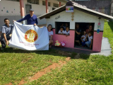Entrega oficial da Casinha Infantil.