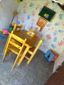 Interior da Casinha Infantil.