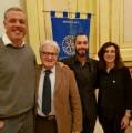 Da esquerda para a direita, Fabio Colonnello, Vincenzo Santoro, Brenno Garibaldi e Daniela Bellucci.  RC Montaperti Castelnuovo Berardenga - Siena/Italia - Fevereiro 2019
