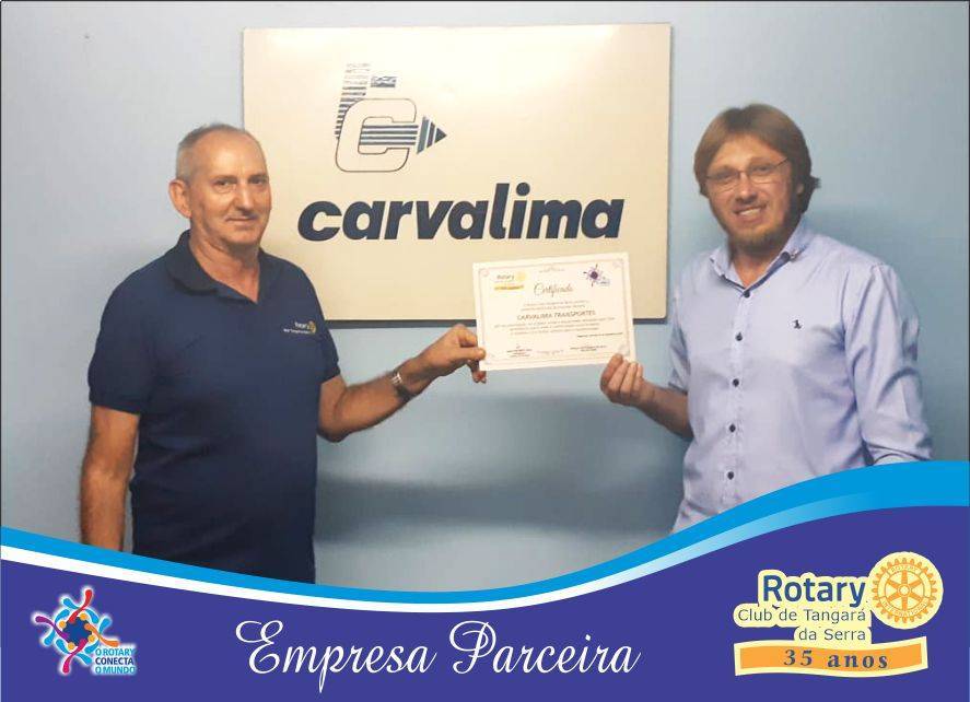 O Rotary Club de Tangará da Serra agradece a parceria.