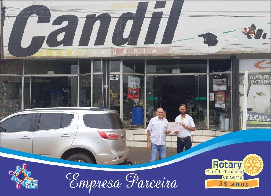 O Rotary Club de Tangará da Serra agradece a parceria.