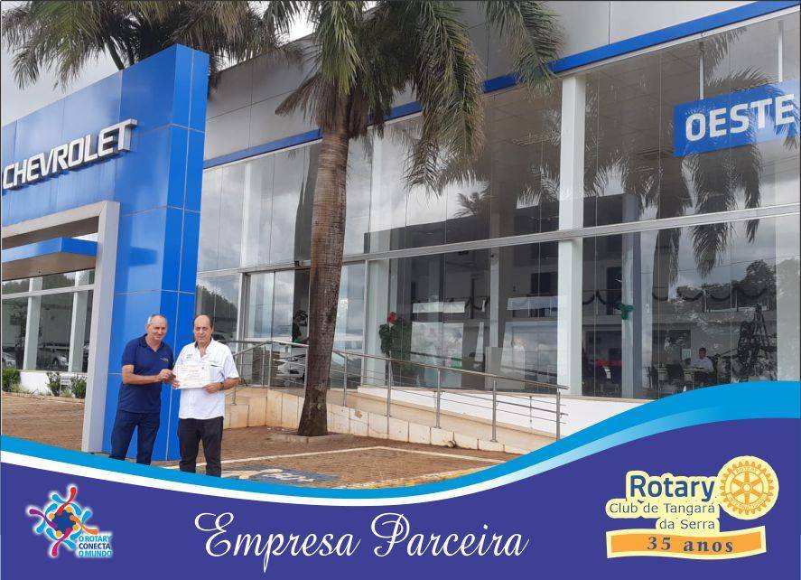 O Rotary Club de Tangará da Serra agradece a parceria.