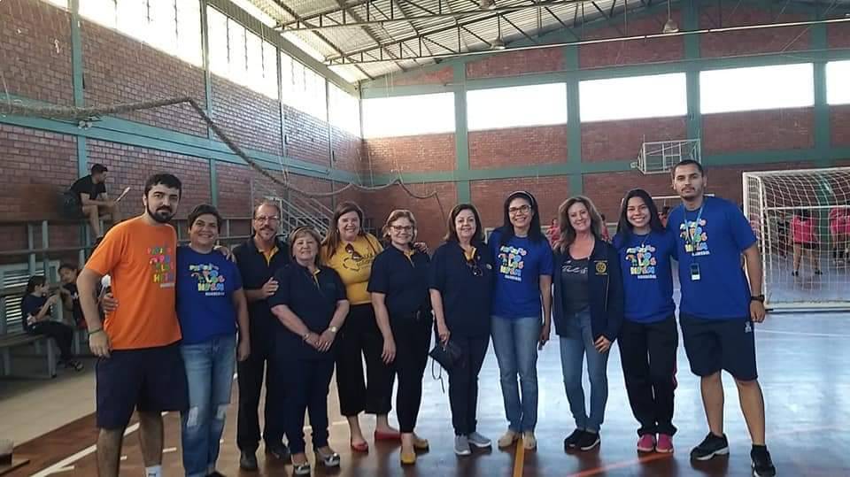 Ação na Escola Marista Santa Marta  #caixasolidaria #rotaryclubventonorte #distrito4660