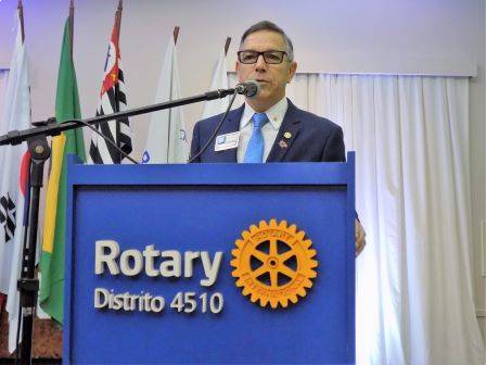 Marcos Antônio Carchedi anuncia três eventos importantes do Rotary International no centro-oeste paulista no começo de 2020