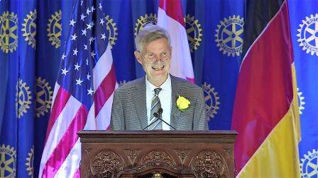 Holger Knaack é o próximo presidente do Rotary International e quem conduzirá a assembleia internacional