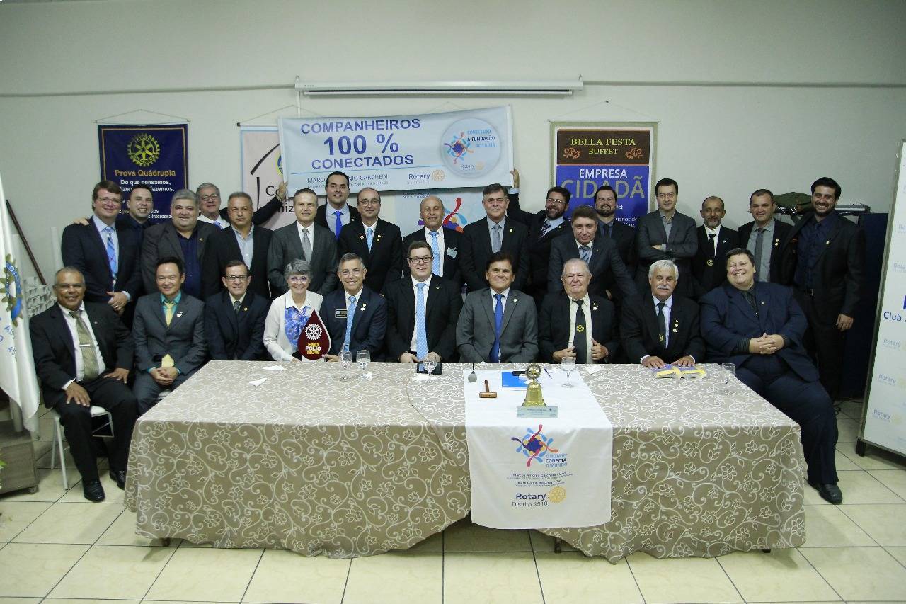 Rotary Club de Assis do Vale 100% Conectado com a TRF
