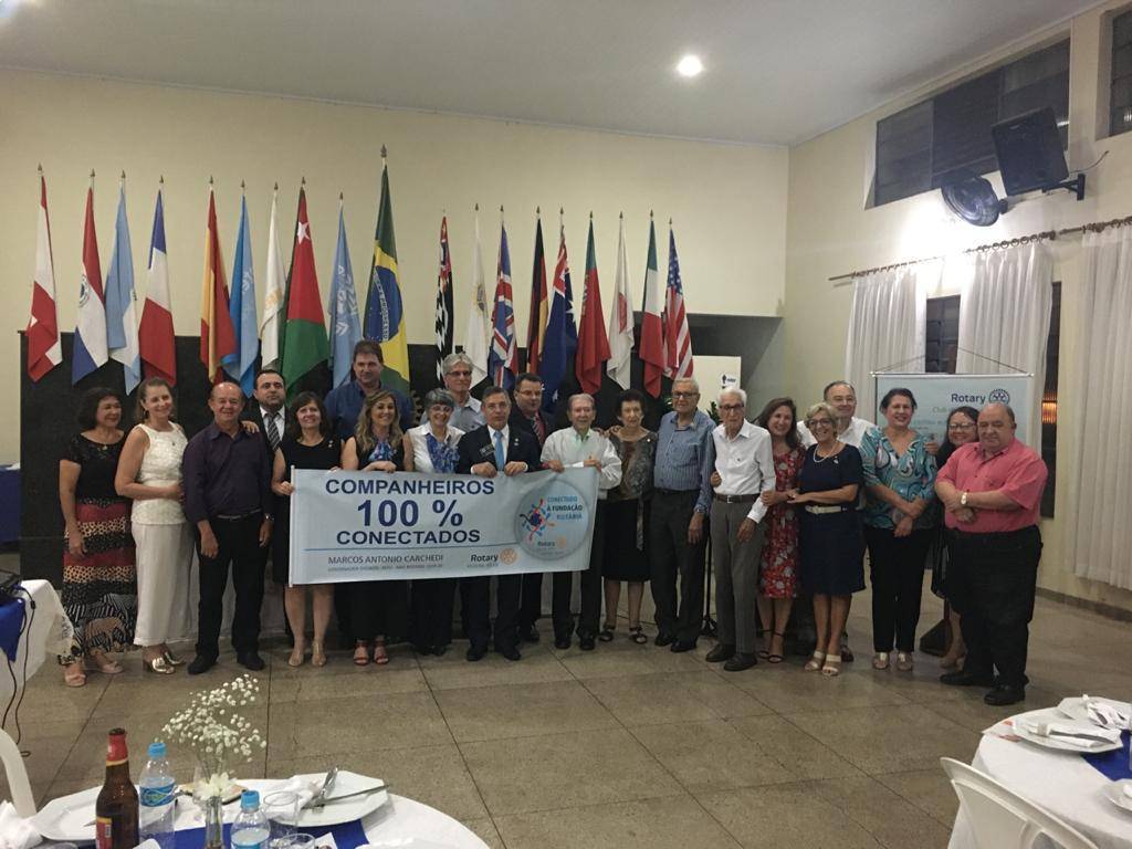 Rotary Club de DRACENA 100% Conectado com a TRF