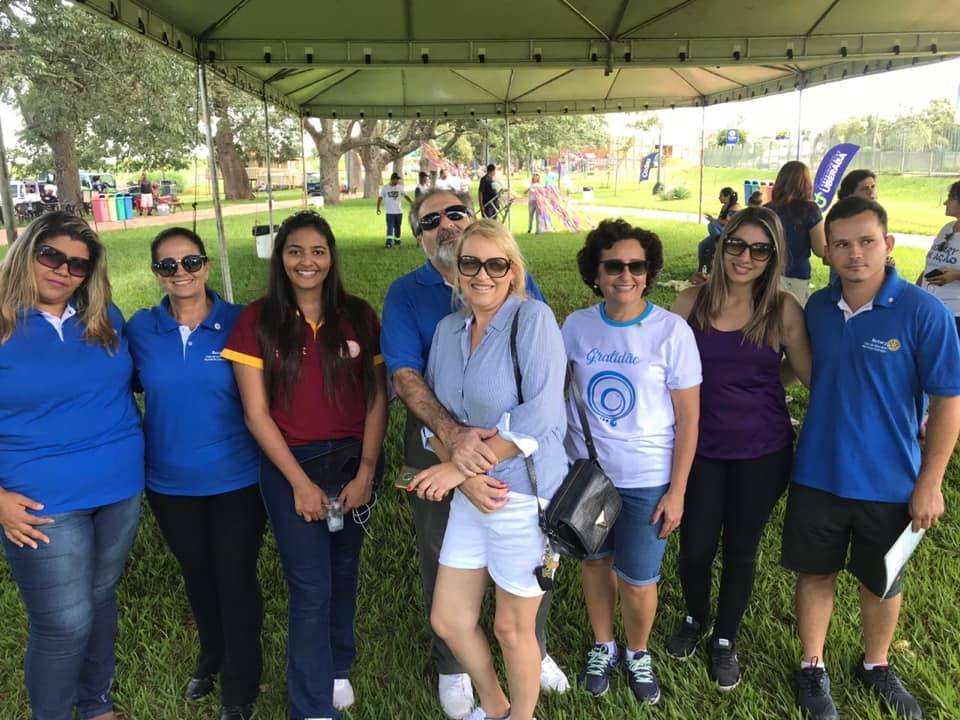 Rotary em Ação, no Parque das Barrigudas em Uberaba