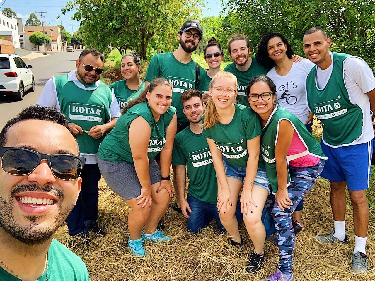 Foto com os participantes do projeto