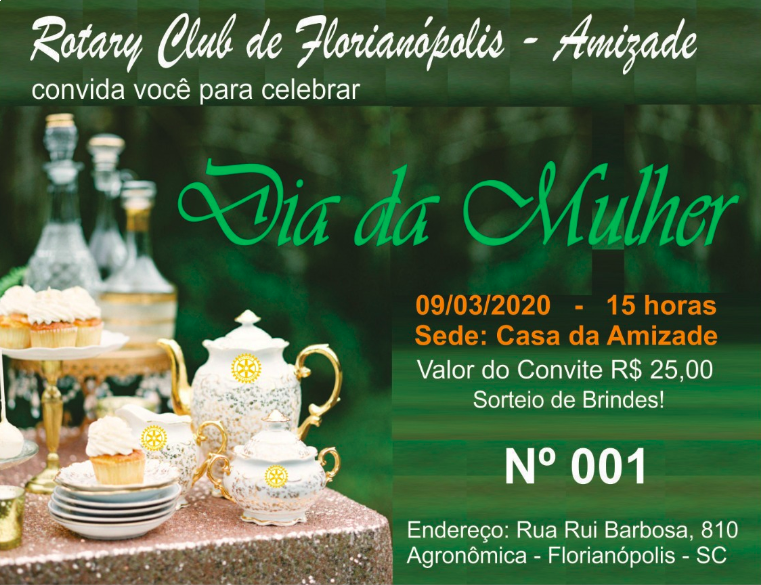 Festiva de Confraternização do Dia internacional da Mulher