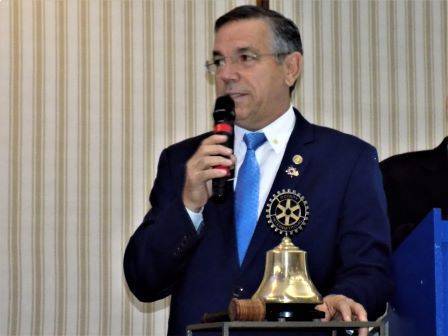 Marcos Antônio Carchedi, Governador do Distrito 4510 do Rotary International, participa de evento sobre quadro associativo