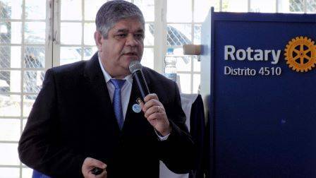 Ricardo de Maio Bermejo, da Comissão Distrital da The Rotary Foundation, já elaborou e encaminhou projeto rotário