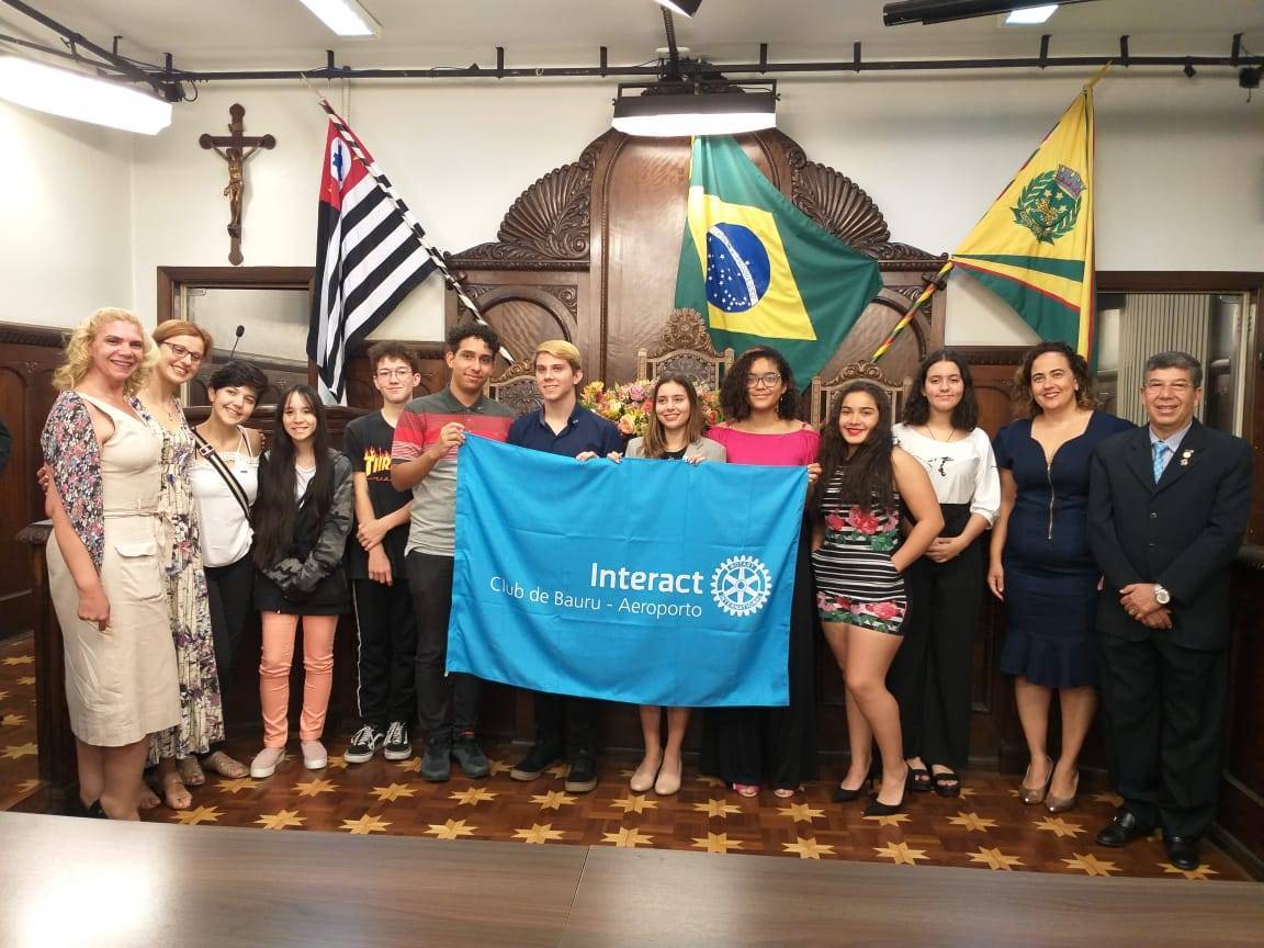 Posse do Interact Club de Bauru-Aeroporto