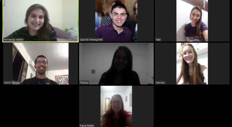 Registro da 23ª reunião ocorrida pela plataforma de videoconferência Zoom