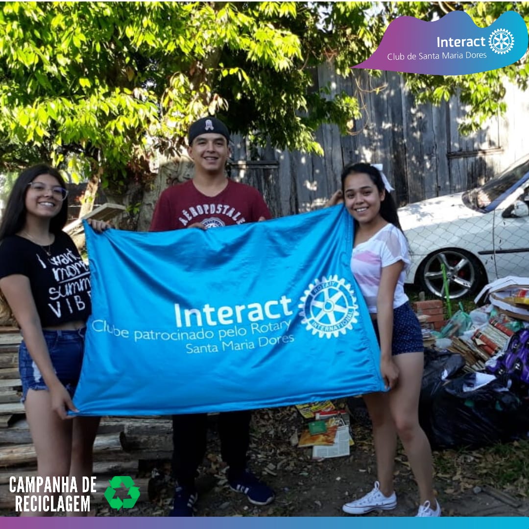 No dia 29 de fevereiro ocorreu a terceira entrega dos materiais referentes ao Projeto dos Recicláveis do Interact Club de Santa Maria Dores.  Agradecemos a todos que participaram, doando ou compartilhando o projeto! ????LEMBRAMOS que o projeto continua e 