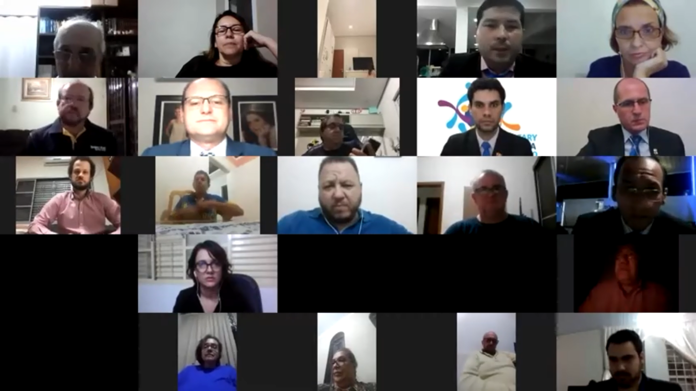  Sala Virtual da comissão Pró-Juventude!